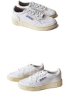 Medalist Goatskin Low Top Sneakers White - AUTRY - BALAAN 4