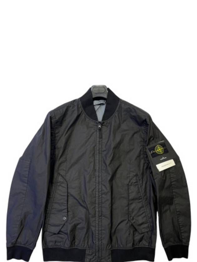 Membrana 3L TC Bomber Jacket Black - STONE ISLAND - BALAAN 2