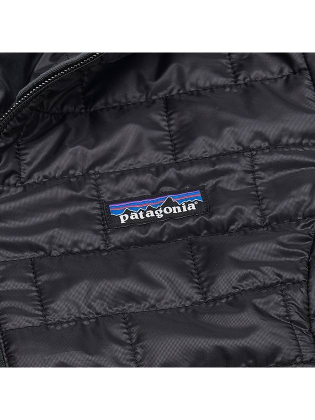 Women's Nano Puff Hooded Jacket Black - PATAGONIA - BALAAN 11