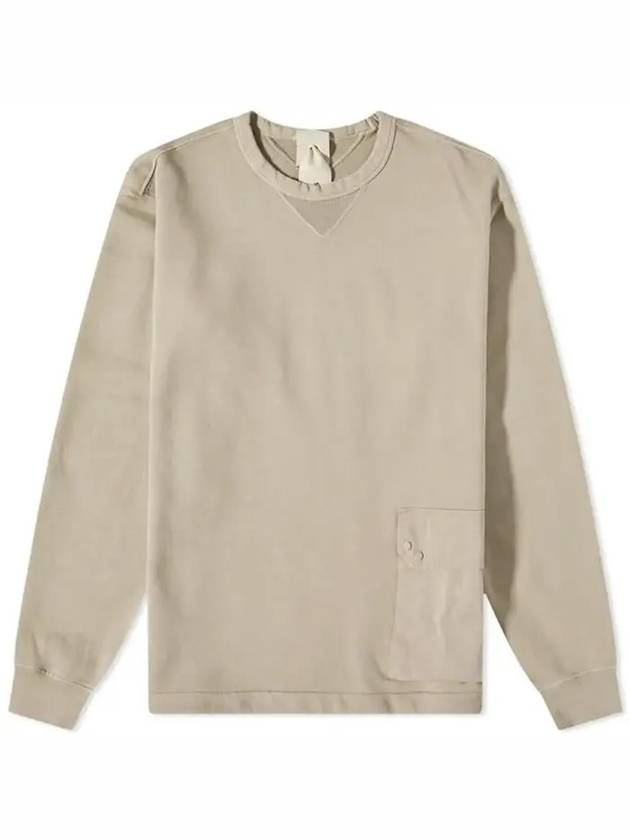 Pocket Sweatshirt TAUPE - TEN C - BALAAN 1