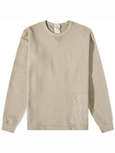 Pocket Sweatshirt TAUPE - TEN C - BALAAN 1