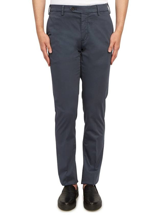 straight pants navy - RVR LARDINI - BALAAN 2