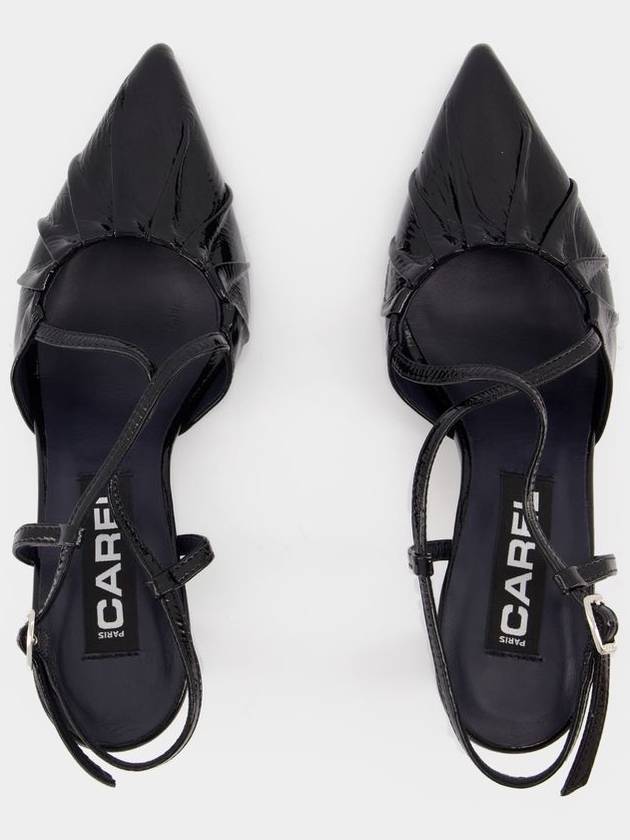 Neri Sandals - Carel - Leather - Black - CAREL - BALAAN 4