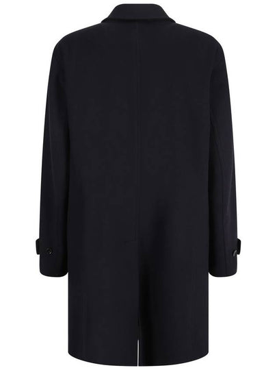 Lardini Navy Blue Wool Coat - RVR LARDINI - BALAAN 2