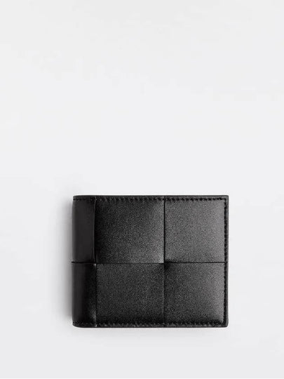 Intrecciato Half Wallet Black - BOTTEGA VENETA - BALAAN 2