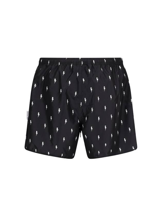 LIGHTNING PRINT SWIMMING BOXERS - NEIL BARRETT - BALAAN 2