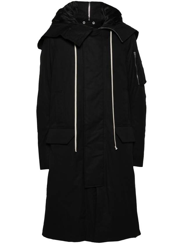 Rick Owens Coats Black - RICK OWENS - BALAAN 1