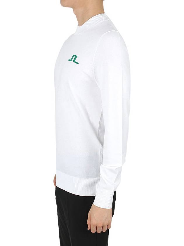 Golf Gus Crew Neck Knit Top White - J.LINDEBERG - BALAAN 4