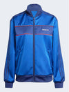 Satin zip up jacket IT9834 royal blue WOMENS JP L XL - ADIDAS - BALAAN 4