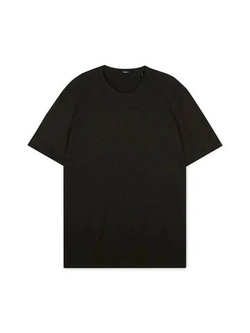 Men's Essential Cosmos Short Sleeve T-Shirt Black - THEORY - BALAAN 1