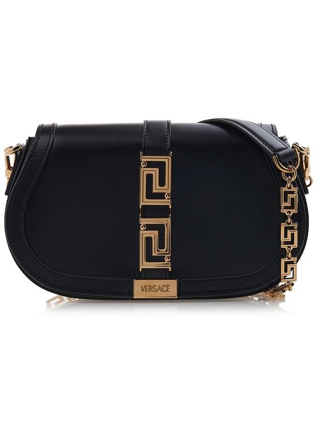 Greca Goddess Cross Shoulder Bag Black - VERSACE - BALAAN 3