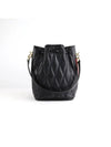 Donae Leather Bucket Bag Black - BALLY - BALAAN 3