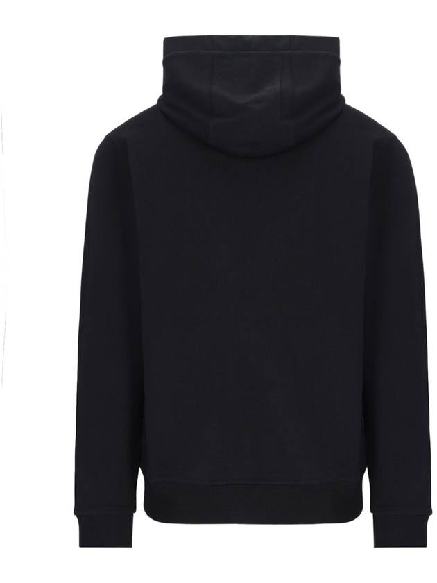 Logo Print Hoodie Black - BURBERRY - BALAAN 3