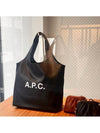 Ninon Logo Print Tote Bag Black - A.P.C. - BALAAN 4