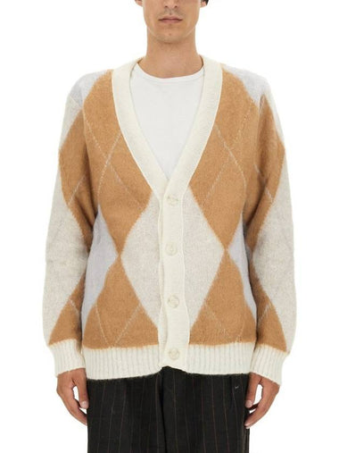 Family First V-Neck Cardigan - FAMILY FIRST - BALAAN 1