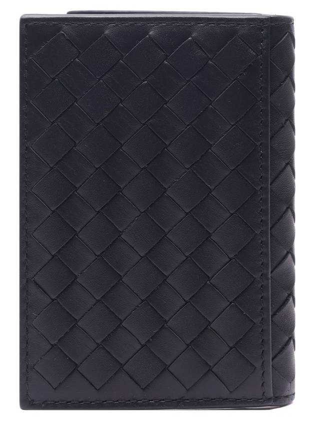 Intrecciato Card Wallet Black - BOTTEGA VENETA - BALAAN 5