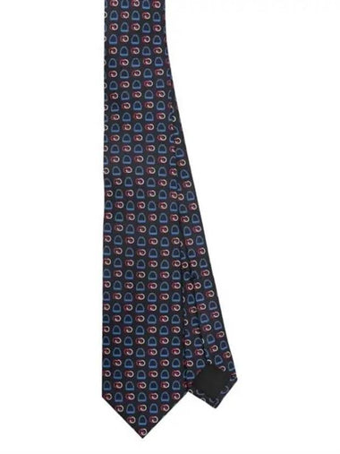 Interlocking G print tie 7691794EAA1 - GUCCI - BALAAN 1