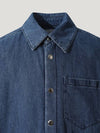 Oversized padded denim shirt - IRO - BALAAN 3