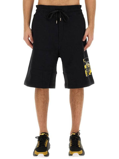 Versace Jeans Couture Bermuda With Logo - VERSACE - BALAAN 1