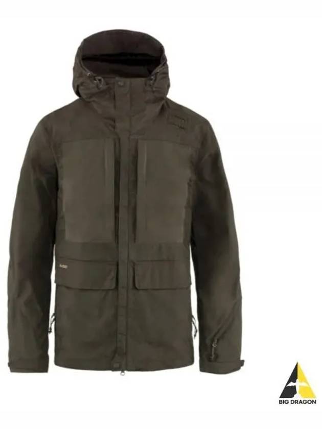 Men s Lapland Hybrid Jacket Dark Olive 90170633 LAPPLAND - FJALL RAVEN - BALAAN 1