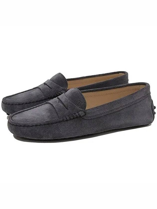 Gommino Suede Driving Shoes Dark Grey - TOD'S - BALAAN 2