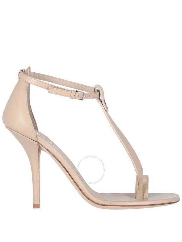 toe ring stiletto sandals heels beige - BURBERRY - BALAAN 2