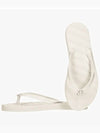 Kira Logo Flip Flops Ivory - TORY BURCH - BALAAN 4