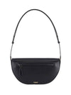 Leather Olympia Small Shoulder Bag Black - BURBERRY - BALAAN 1