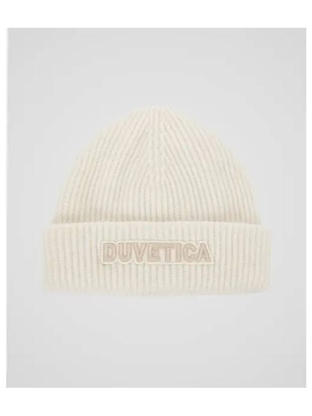 Aula Light Cream Unisex Beanie - DUVETICA - BALAAN 1