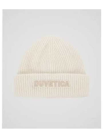 Aula Light Cream Unisex Beanie - DUVETICA - BALAAN 1