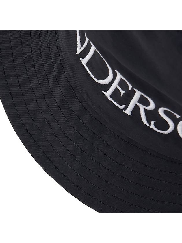 Embroidered Logo Bucket Hat Black - JW ANDERSON - BALAAN 8