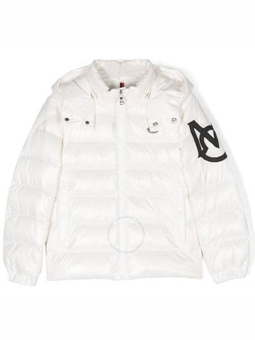 Moncler Boys Saulx Quilted Logo-Patch Jacket, Size 4Y - MONCLER - BALAAN 1