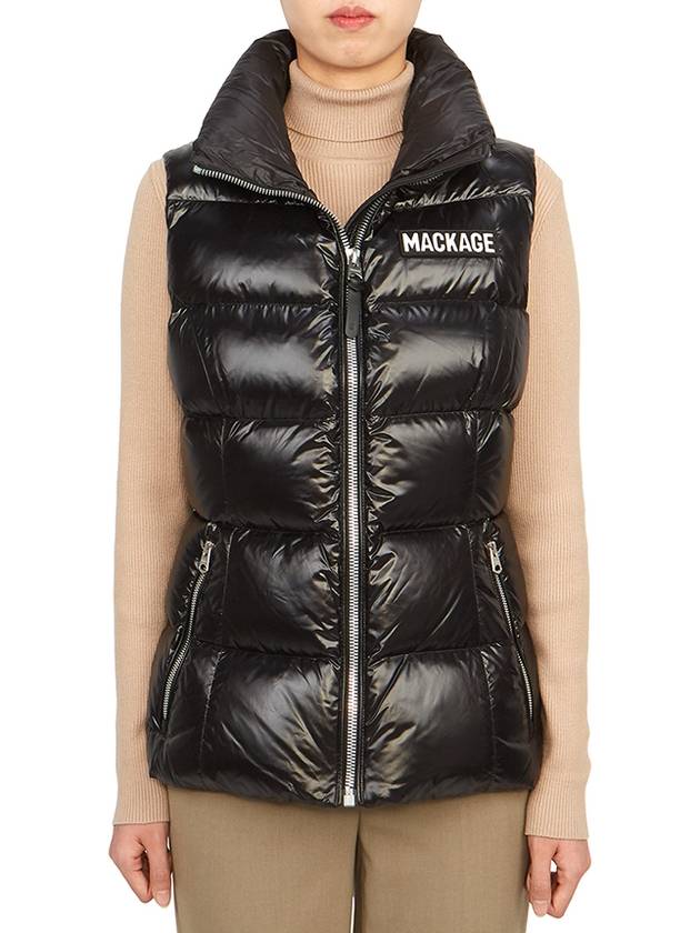 Women's padded vest CHAYA BLACK - MACKAGE - BALAAN 2