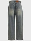 Sandy M point wide denim pants - MICANE - BALAAN 6