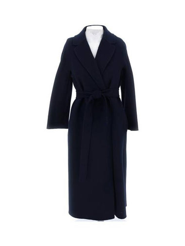 coat 29016131600 000 012 BLU NOTTE - S MAX MARA - BALAAN 1