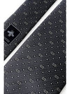 GG Martin silk tie dark navy 324855 - GUCCI - BALAAN 3