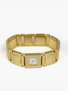 Vintage square gold plated wristwatch 2VDIC20451 - DIOR - BALAAN 2