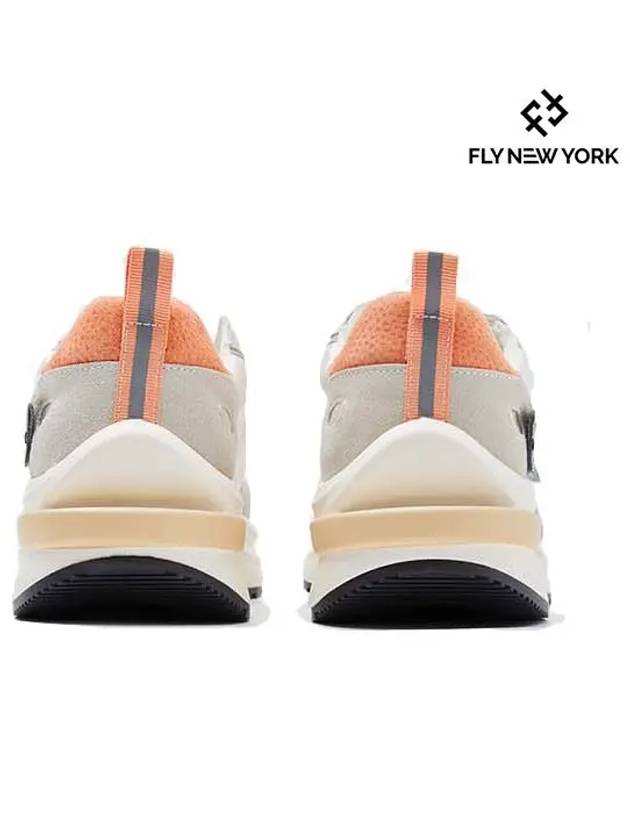 Oversole patchwork women s sneakers beige FNW2201 - FLYNEWYORK - BALAAN 2