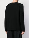 Red Heart Crew Neck Knit Top P1 N068 1 Black - COMME DES GARCONS - BALAAN 5