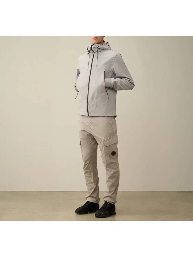 Shell R Goggle Hooded Jacket Grey - CP COMPANY - BALAAN 5