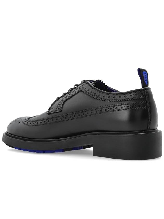 Loch Leather Brogues Black - BURBERRY - BALAAN 6