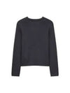 Billie Rubber Jumper Knit Top Charcoal - ISABEL MARANT - BALAAN 2