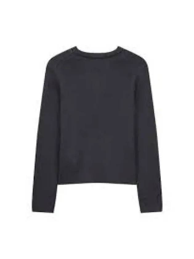 Billie Rubber Jumper Knit Top Charcoal - ISABEL MARANT - BALAAN 2