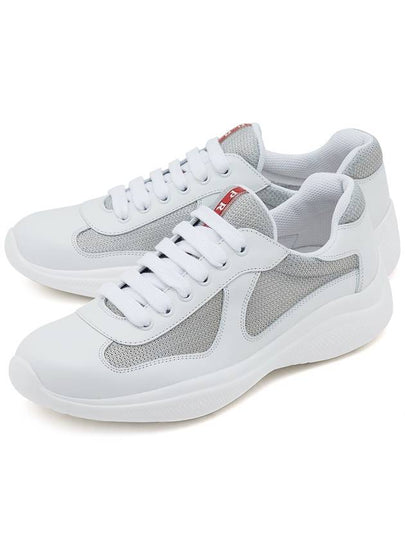 Men's America's Cup Low Top Sneakers White - PRADA - BALAAN 2