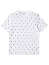 All Over Pony Pajama Short Sleeves T Shirt White - POLO RALPH LAUREN - BALAAN 6