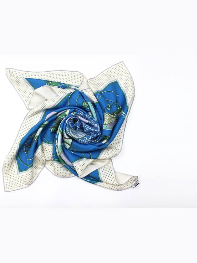 Carr 90 silk scarf - HERMES - BALAAN 1