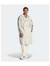 striped belt trench coat IL2492 - ADIDAS - BALAAN 2