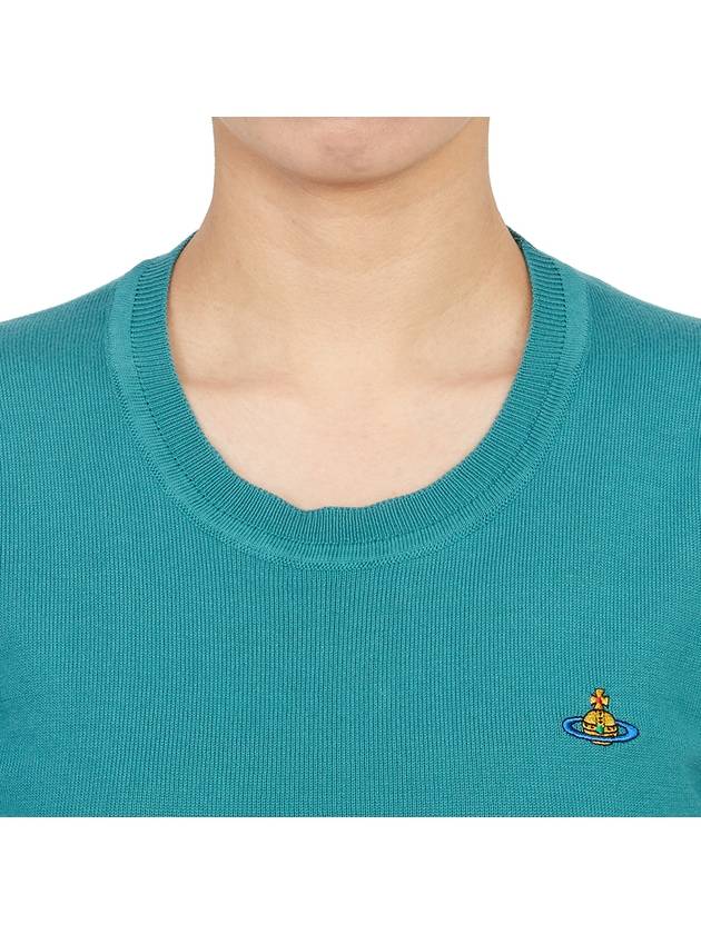 Bea Knit Top Blue - VIVIENNE WESTWOOD - BALAAN 9