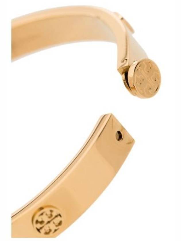 Miller Hinged Stud Bangle Bracelet Gold - TORY BURCH - BALAAN 3