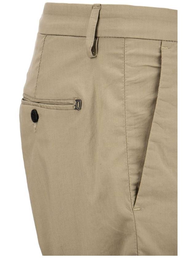 FERGUS - Cotton Blend Shorts - DONDUP - BALAAN 4